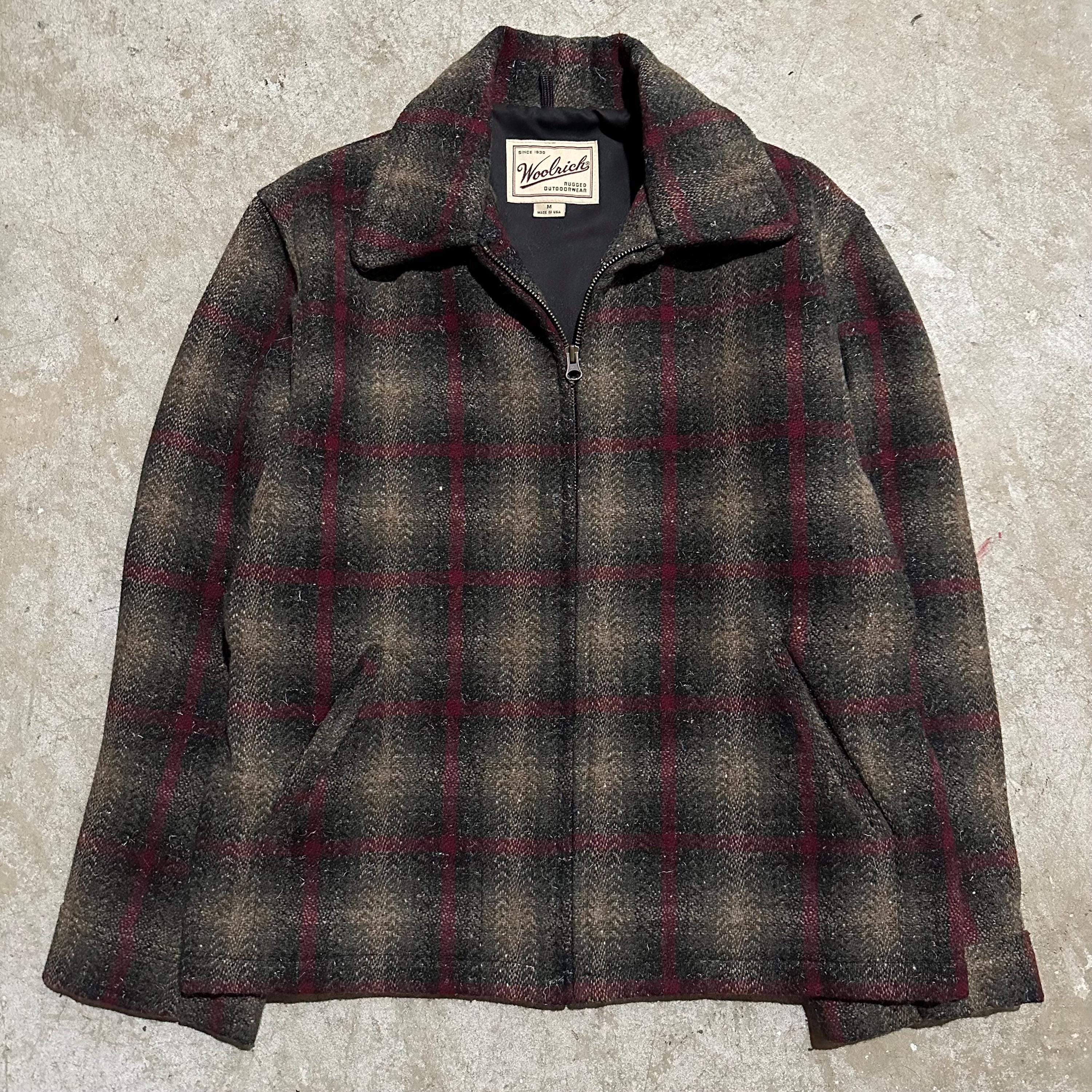 ジャケット・アウター 90's Woolrich Boa Lined Wool Jacket Vintage 90's Woolrich Plaid Lined Wool Jacket – CobbleStore