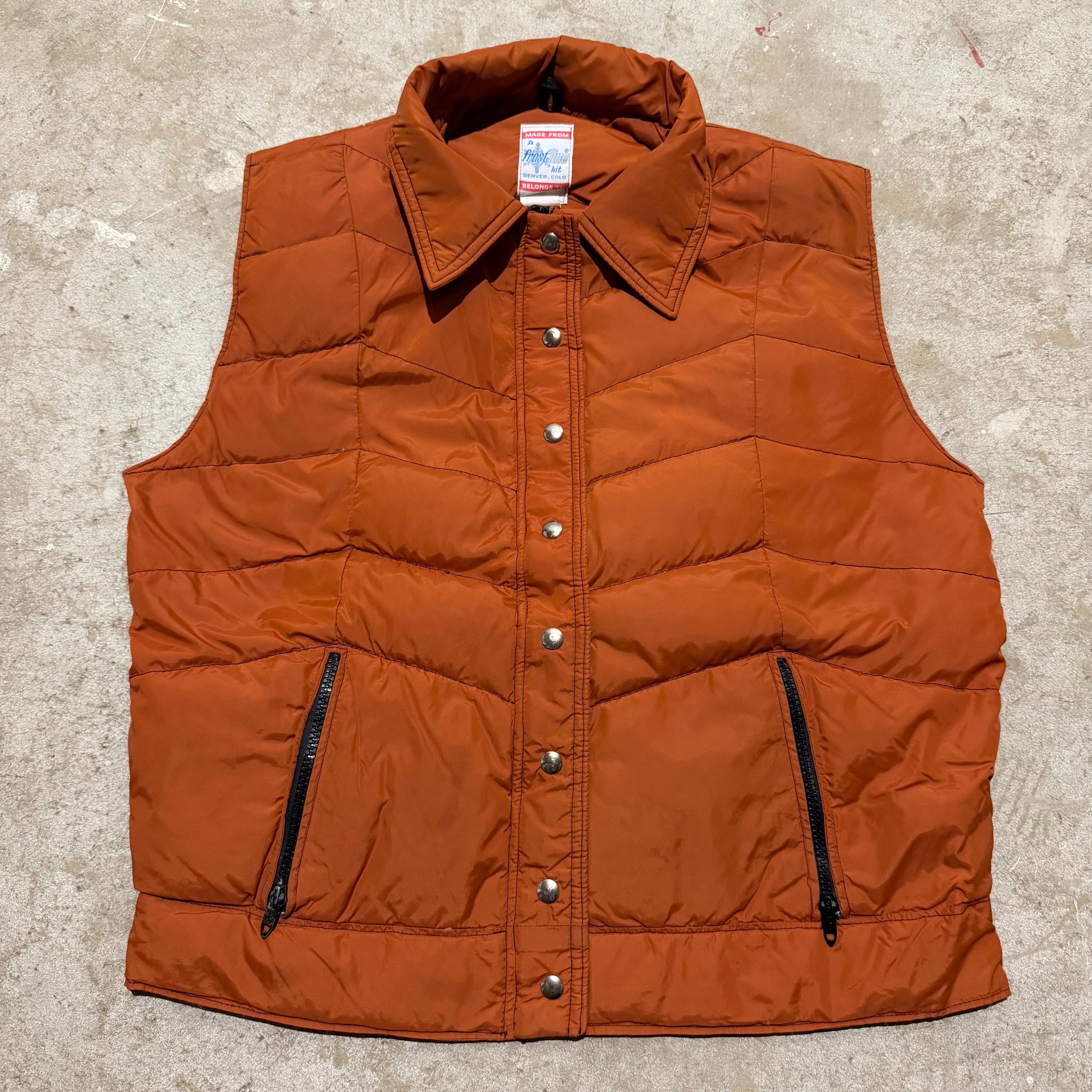 Eddie Bauer Vest Orange - Etsy