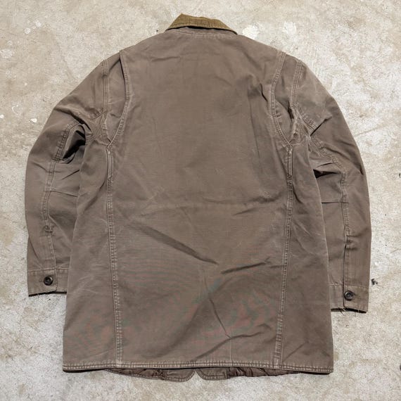 Vintage 90’s Gap Basic Brown Canvas Jacket Utilit… - image 3