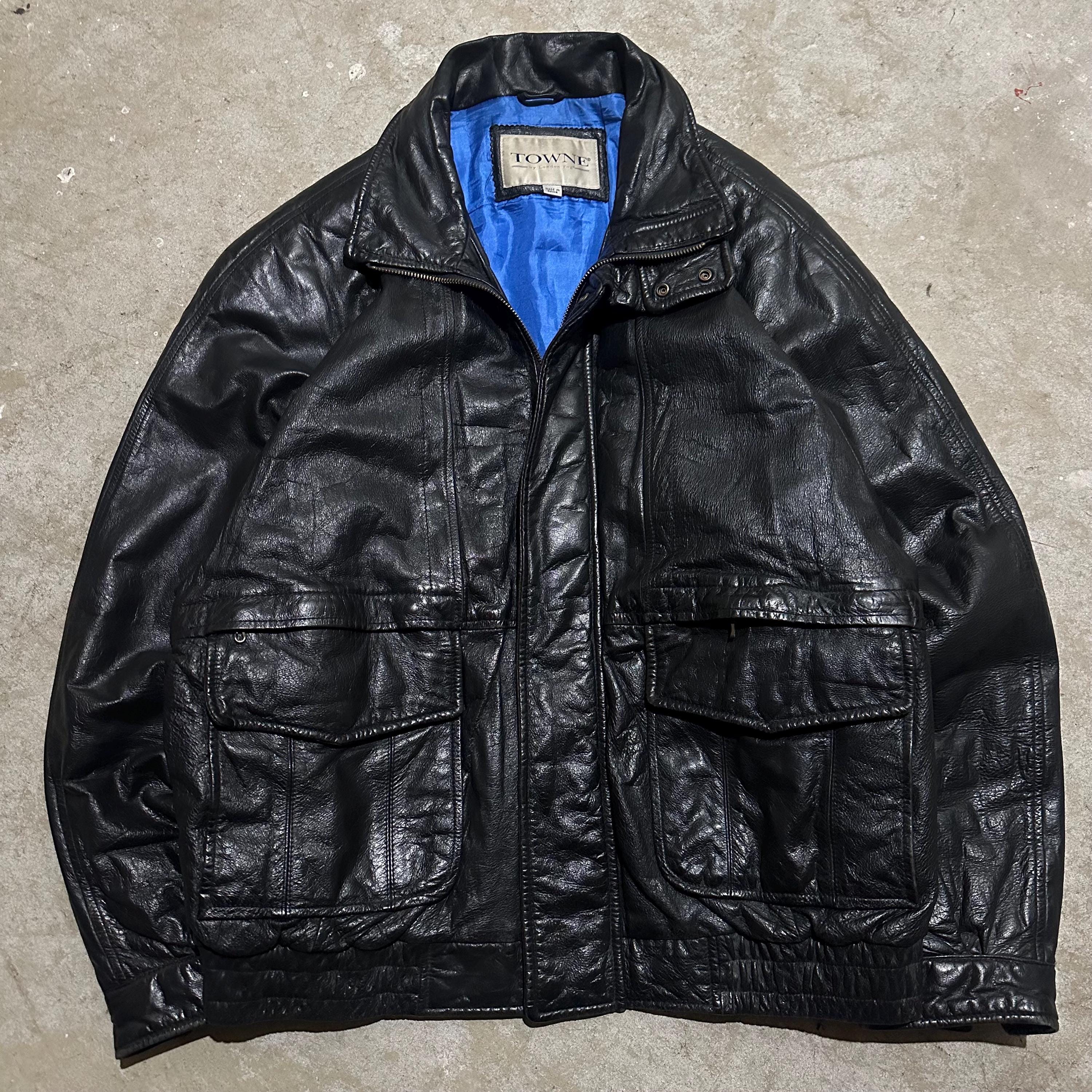 ジャケット・アウター 1990s OLD A-2 BlackLeather Flight Jacket 1990s OLD A-2 BlackLeather Flight Jacket 1990s OLD A-2