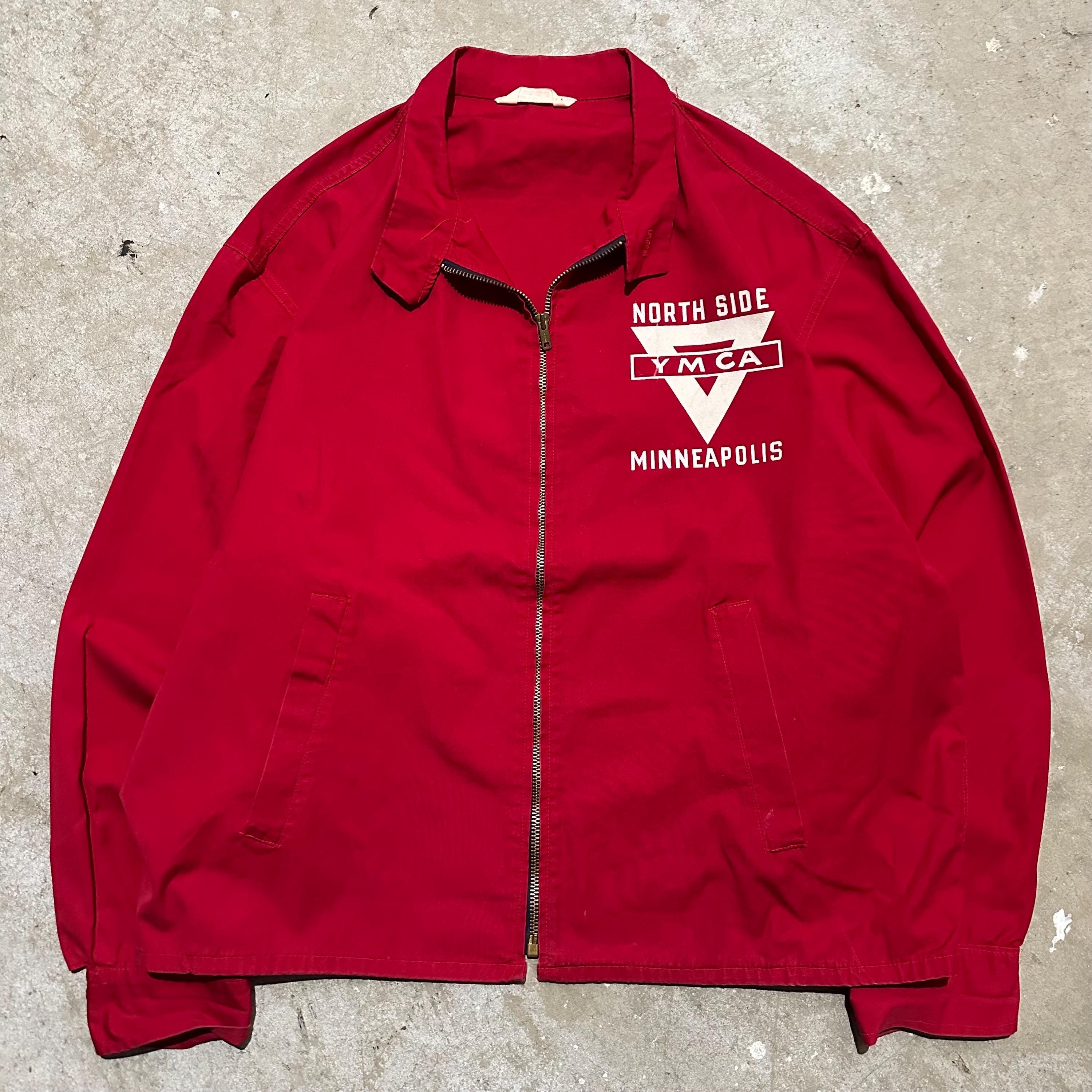 【激レア！】60s US Navy トラックジャケット Champion製 XL Champion Men's Size Medium Vintage Navy Blue/ Red/ White