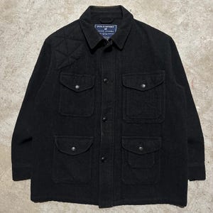 polo country jacket 80s usa製 Vtg 80s Polo Country Ralph Lauren S Denim Dungaree Trucker