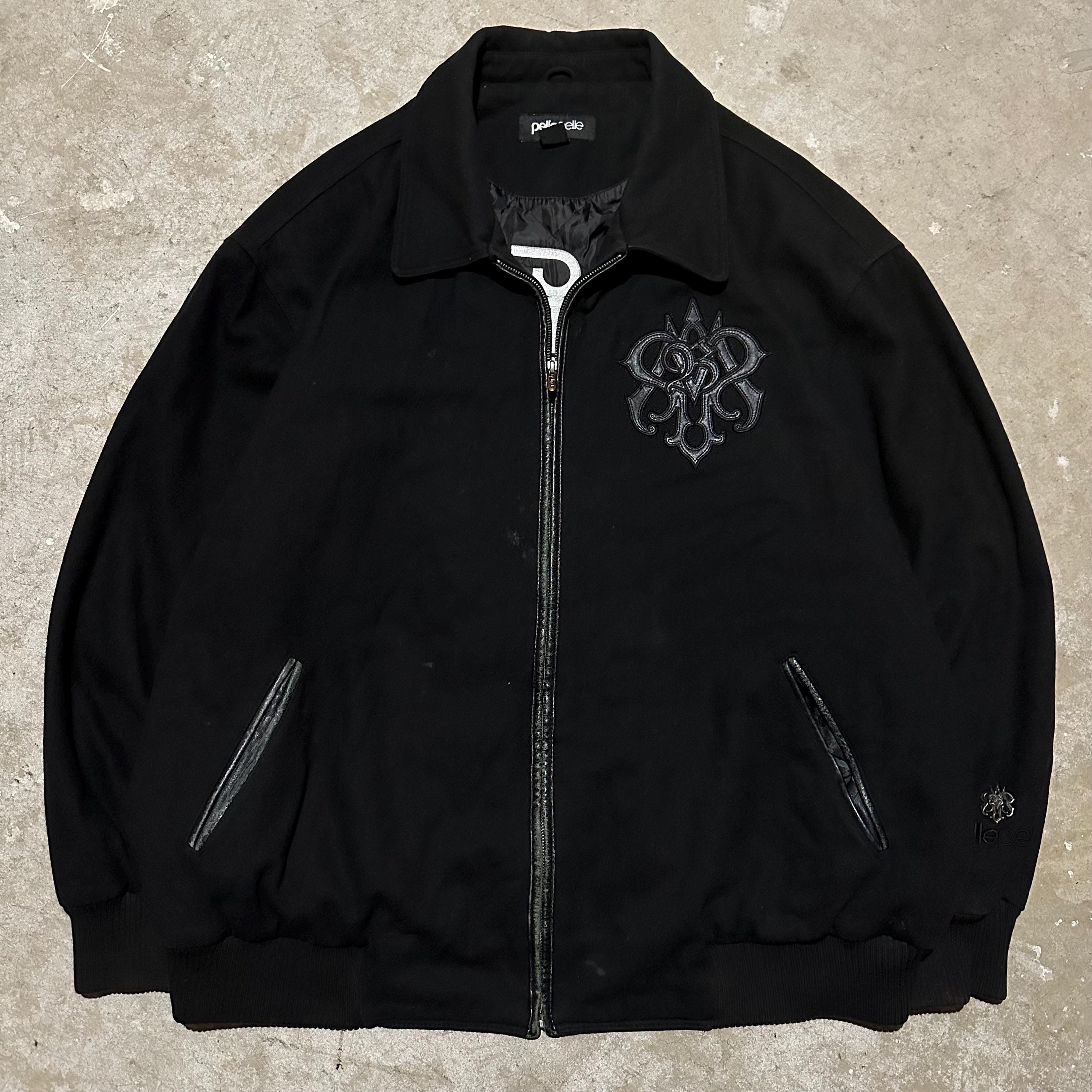 ジャケット・アウター PellePelle 90s Croc Suede Leather Coat VERY RARE) Pelle Pelle Leather Jacket - (90's) | Depop