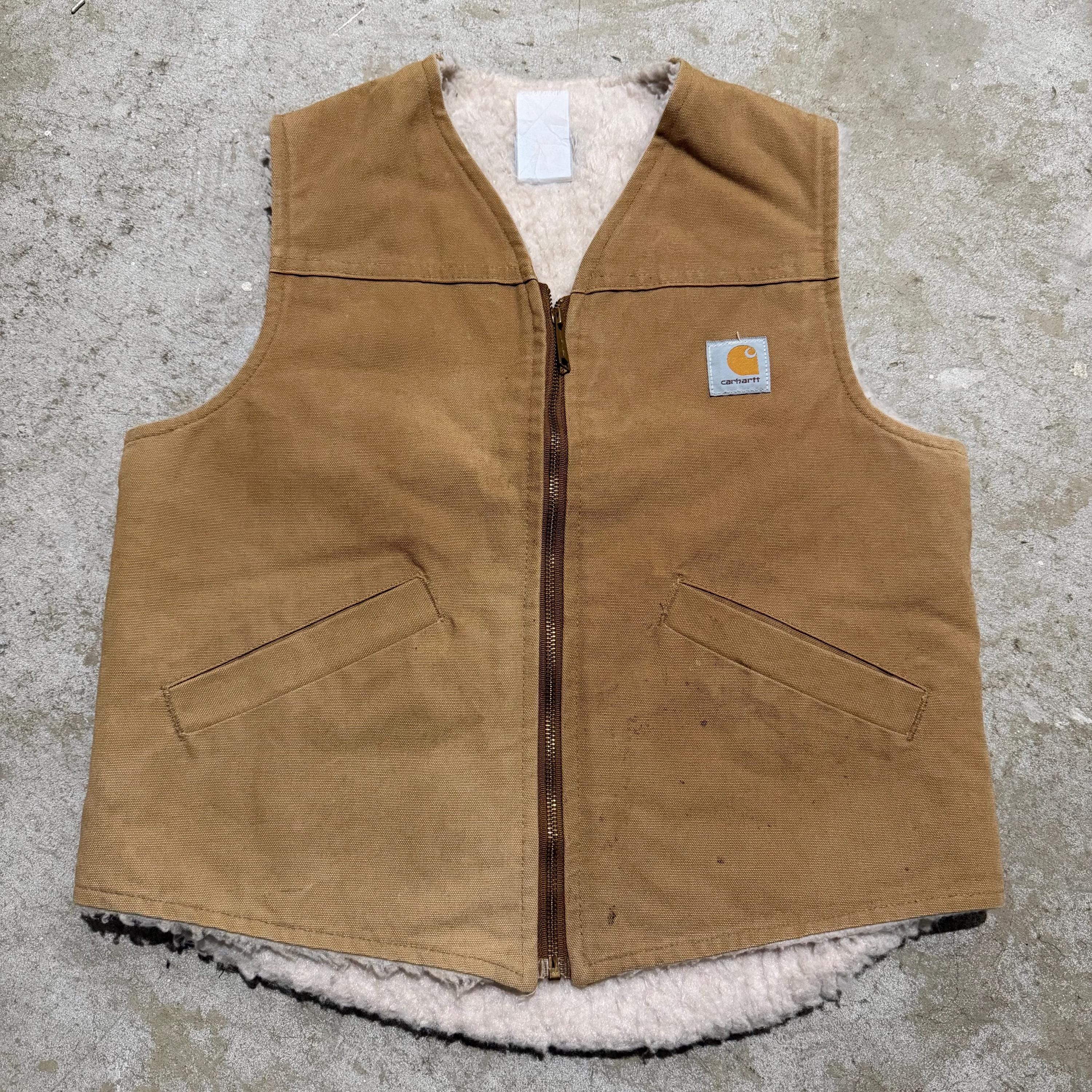 Vintage Mens Carhartt Vest - Etsy