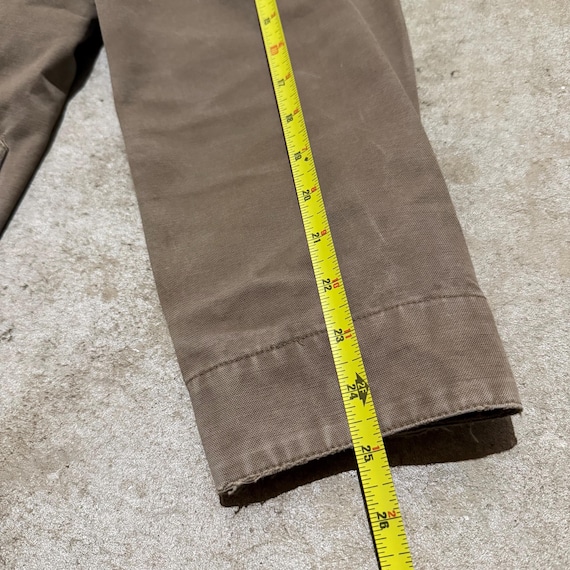 Vintage 90’s Gap Basic Brown Canvas Jacket Utilit… - image 8