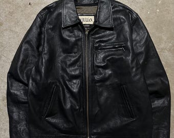 Vintage 90's / Y2K Giacca Gallery Faux Fur Trim Faded Denim