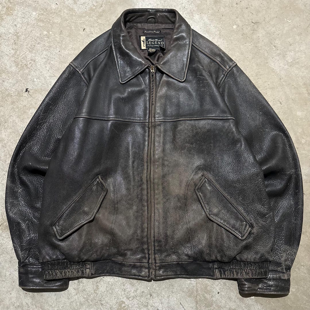 1990'S Eddie Bauer Hunting Jacket, Men's Size S (approx.) cotton green type Vintage Second Hand