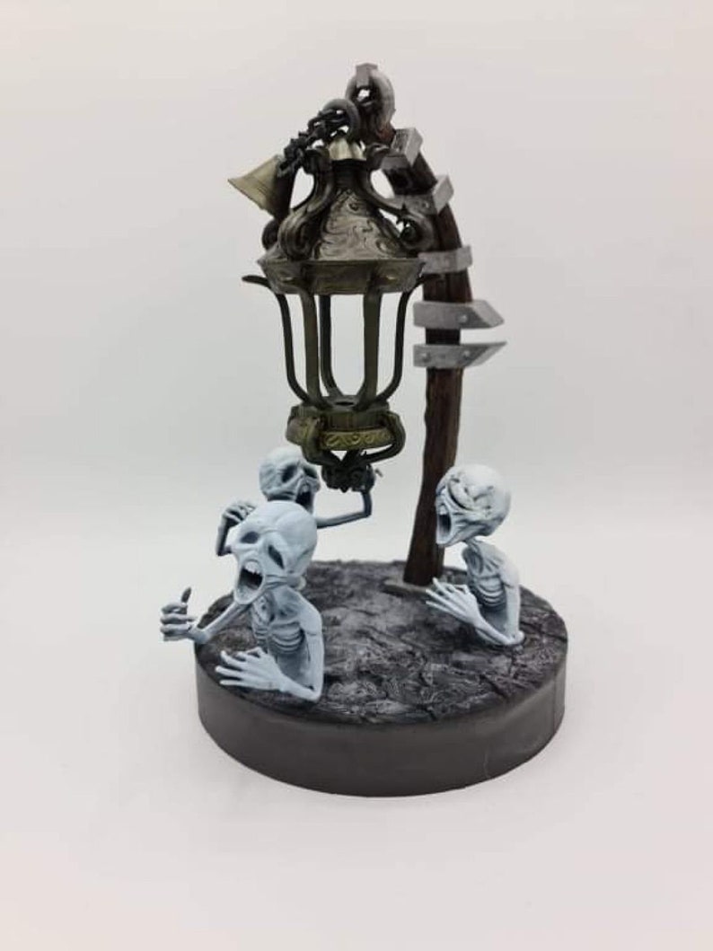 Bloodborne Lamp / 3d Printed / Handmade / Gift / Darksoul / Elden Ring