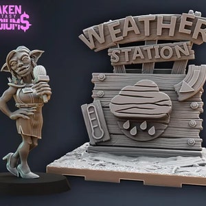 Bloodgout Fantasy Football Kraken Weather Station Fantasy football / dungeons and dragon / pathfinder / tabletop game