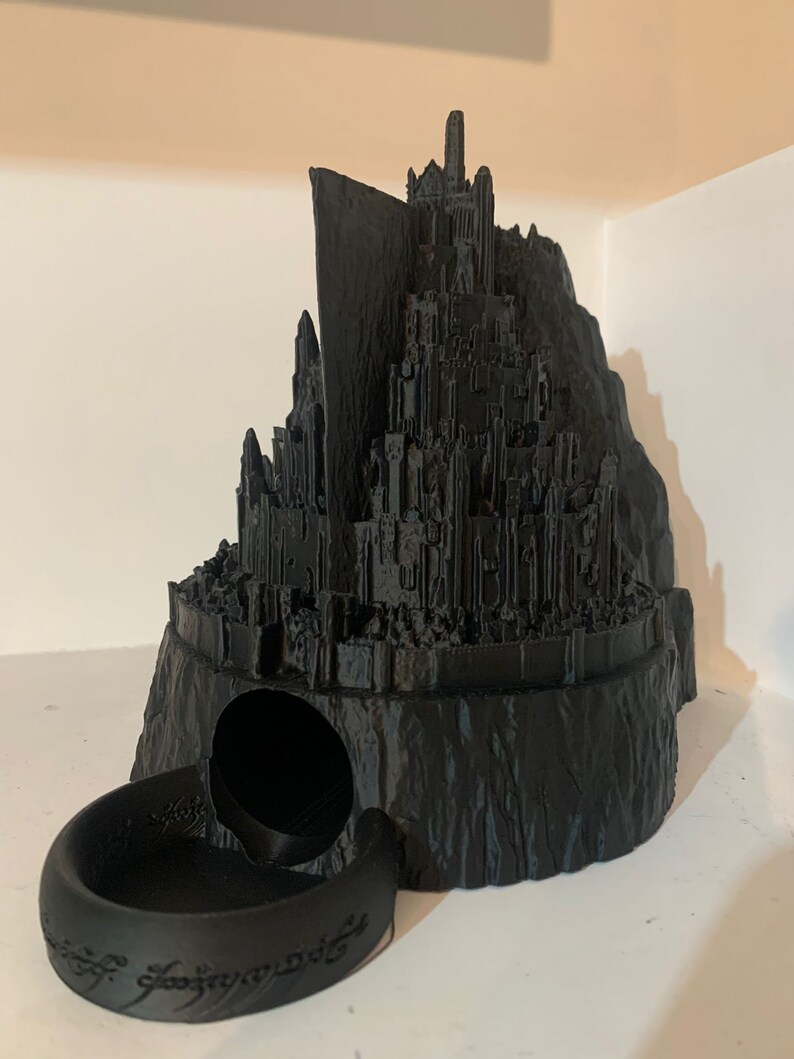Minas Tirith Lotr Dice Tower/ 3d Printed / Dicetower / D&d / Etsy