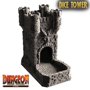 HeroQuest Dice Tower/ 3d printed / dicetower / d&d / warhammers / roleplay / RPG