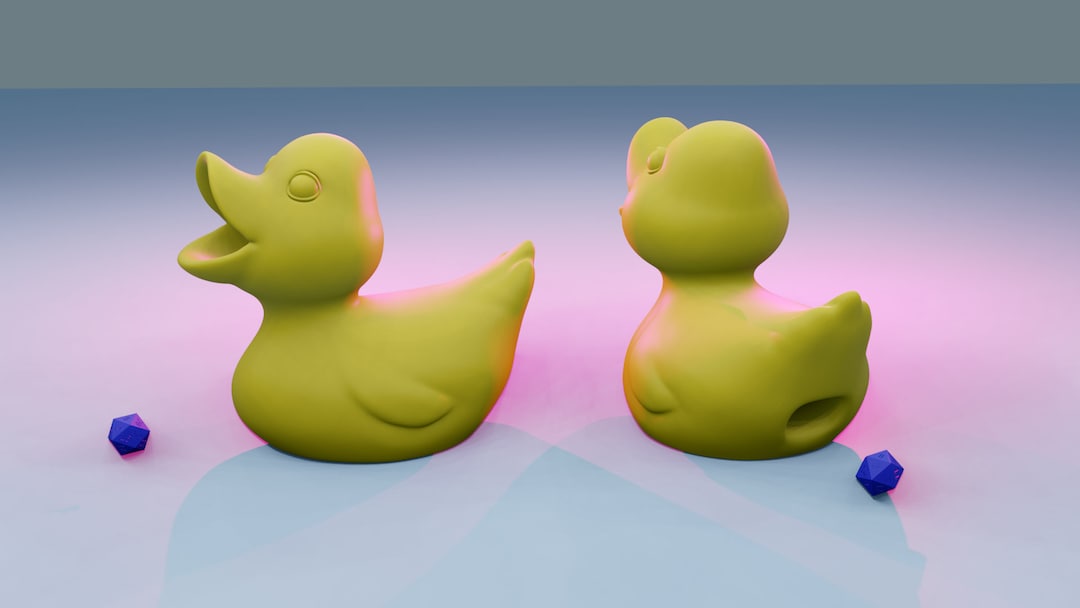 Rubber Duck Dice Tower / 3d Printed / D&d / Pathfinder Etsy