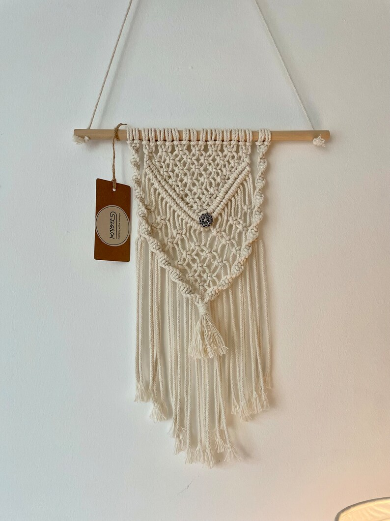 Handmade Macramé WALL HANGERS Boho Style Decor Various Colours & Styles Handmade to Order 100