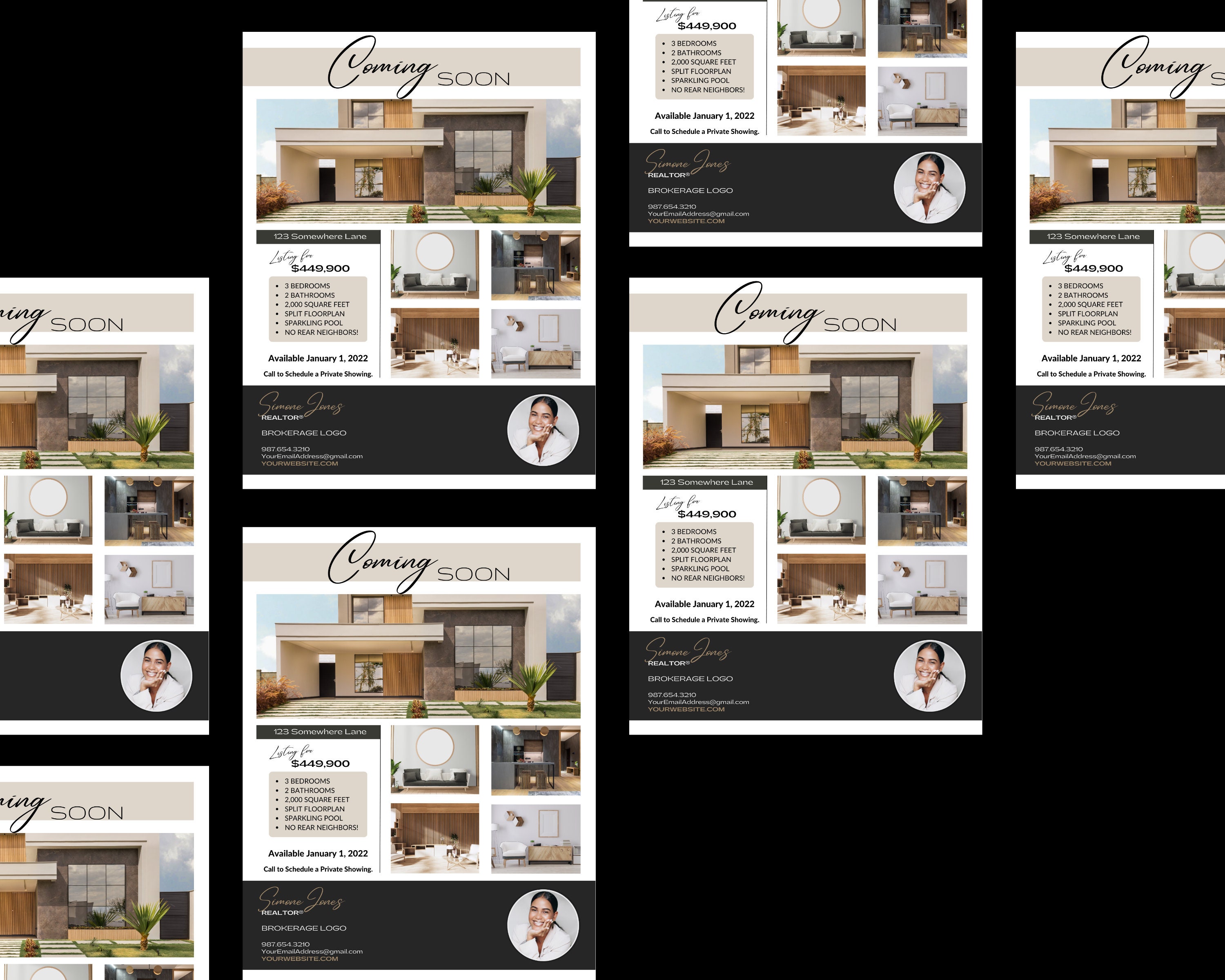 Real Estate Coming Soon Flyer Real Estate Listing Flyer Real Estate