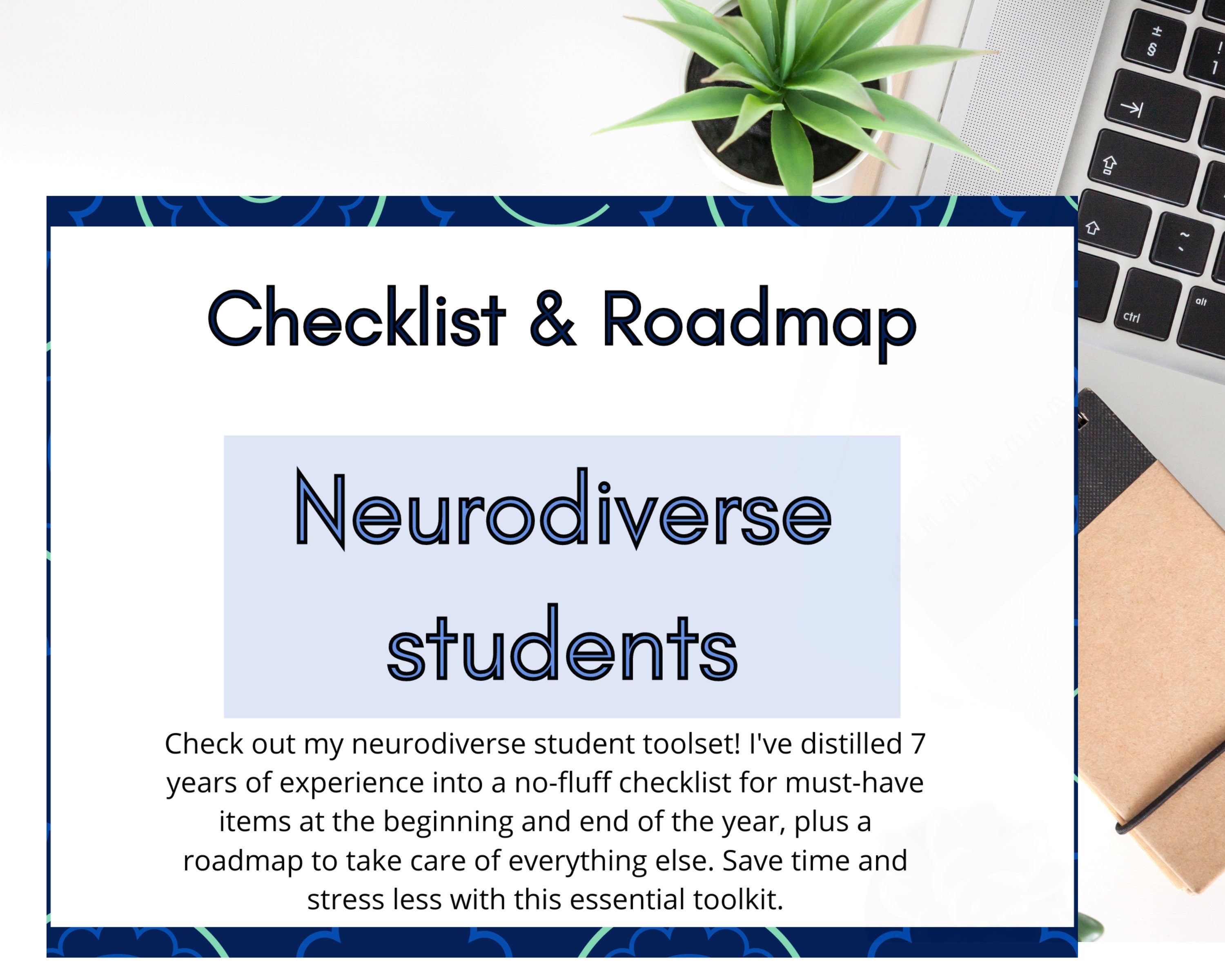 Checklist and Road Map for Students With Learning - Etsy UK