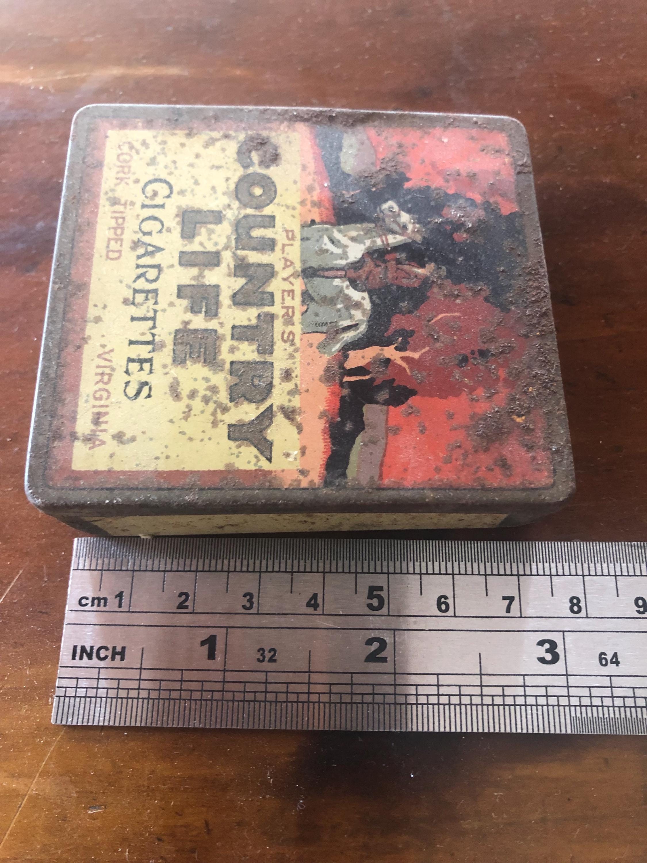 Vintage Country Life Cigarette Tin