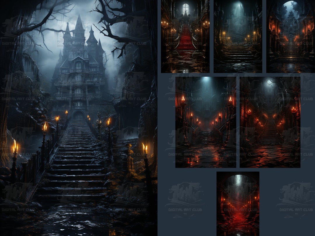 Walk In Backdrop 7 Darkness Walk Backdrops Overlays | Overlays for Photoshop | Studio ...