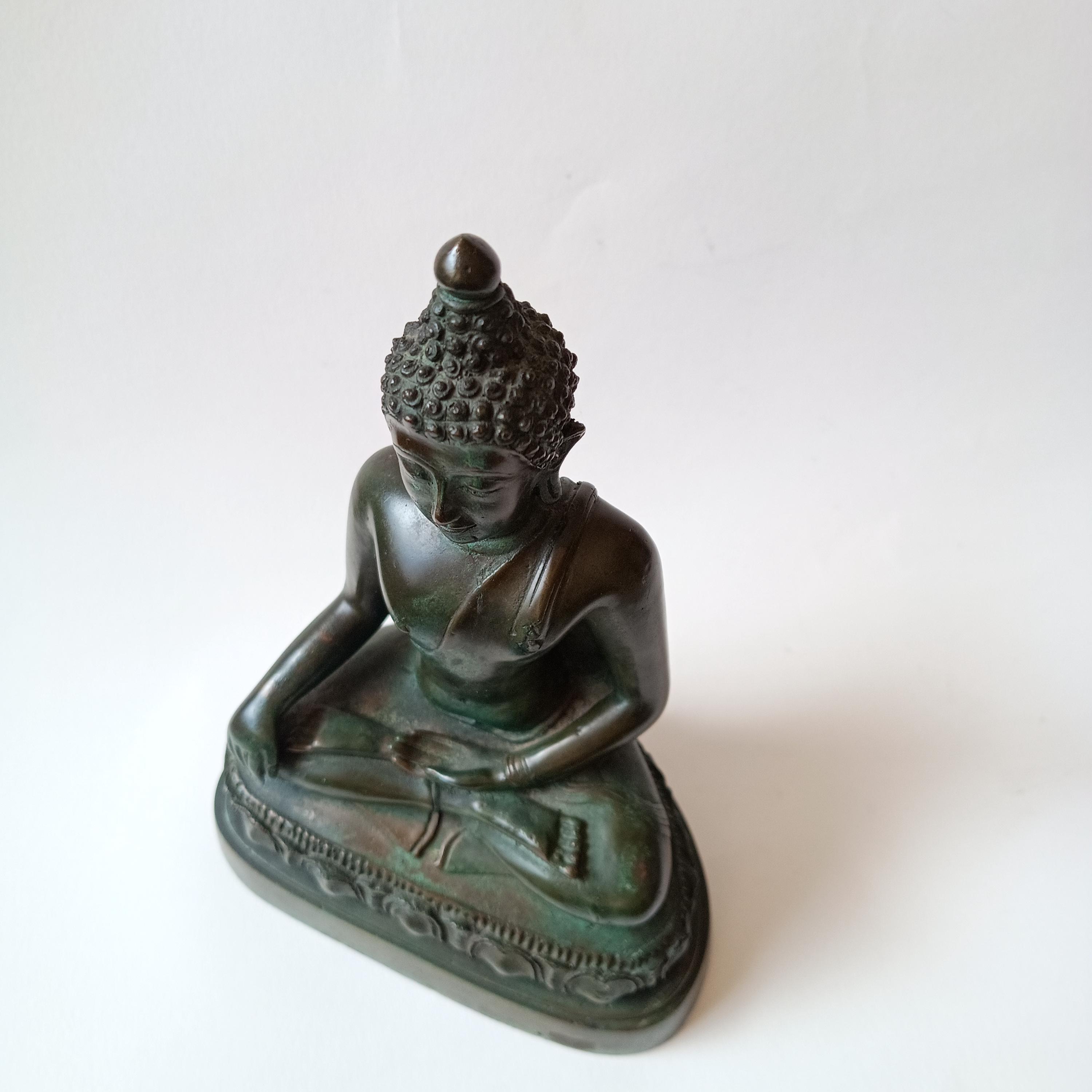 タイのチェンセーン様式のブロンズ仏像 - Etsy 日本