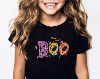 Kids Halloween Shirt, Boo Shirt For Kids, Funny Halloween Shirt, Halloween Boys Shirt, Girls Halloween Tee, Spooky Season T-Shirt
