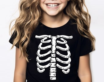 Kids Halloween Shirt, Skeleton Costume, Toddler Halloween Tee, Skeleton Shirts For Kids, Halloween Shirt For Boys, Funny Halloween Tee