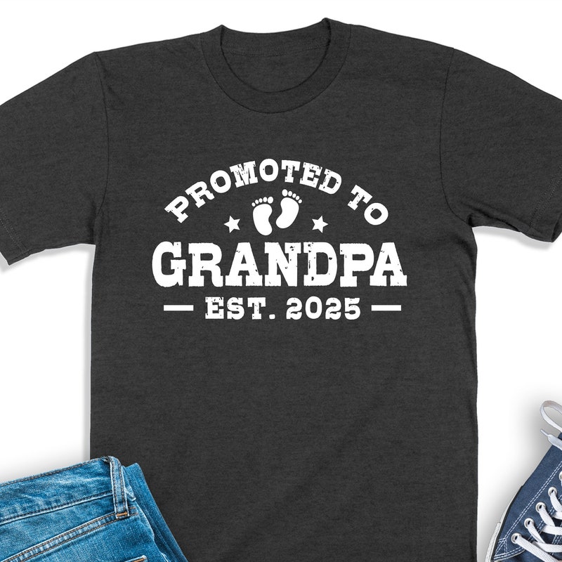 Grandpa Announcement T-Shirt - Grandpa to Be