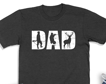 Hunting Dad Shirt, Hunting Gift For Dad, Hunters Gift, Men Hunting Shirt, Gift For Deer Hunter, Hunting T-Shirt For Daddy, Hunter Sweatshirt