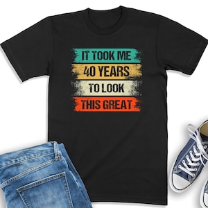 40th Birthday Shirt, Retro 40th Birthday, 40th Birthday Gift For Women, Funny Birthday Shirt, Forty T-Shirt For Men, Vintage 1983 Sweatshirt