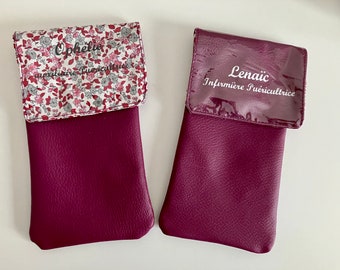 Pochette soignant / infirmière personnalisée