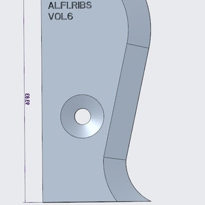 Rails de moulage pour poterie, ALFI_RIBS, Excellent outil pratique pour des formes uniformes dans les tasses Volume6