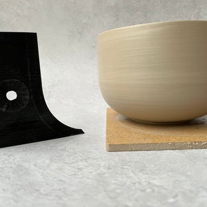 Vormrails voor aardewerk, ALFI_RIBS, Geweldig praktisch hulpmiddel voor uniforme vormen in kopjes Volume2