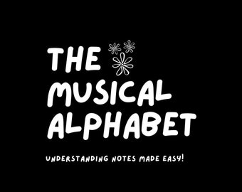 Beginner Music Theory WorkBook | Musical Alphabet Digital Colouring | Music on Purpose | Instant PDF Digital Download