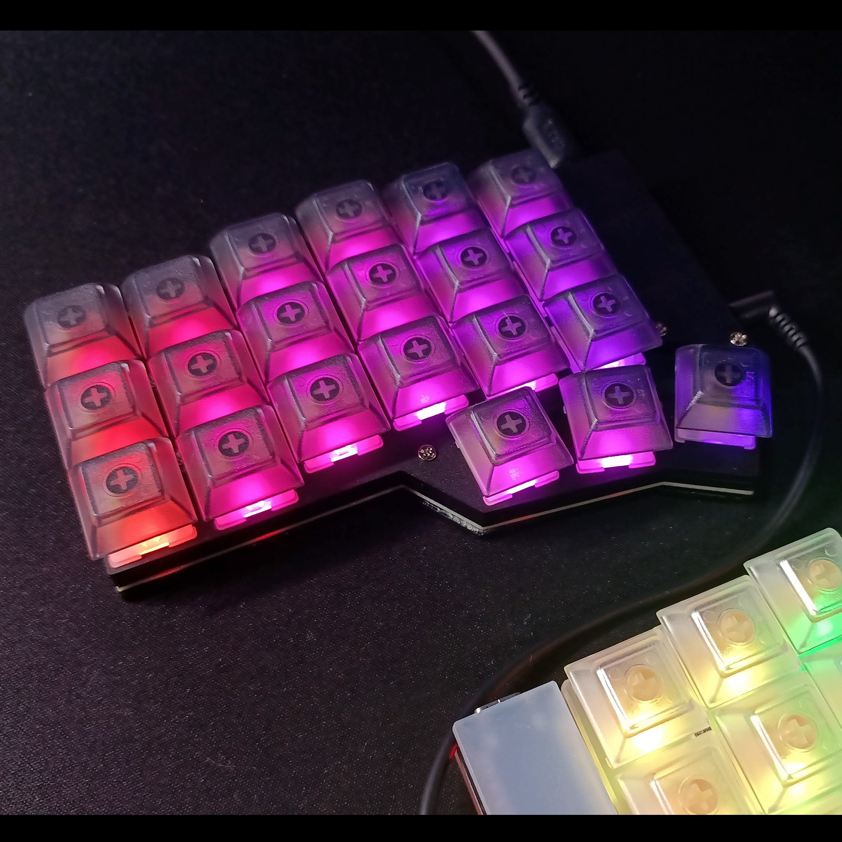 Pabile Corne V3 Hotswap MX Split Ergonomic Mechanical Keyboard Ready to