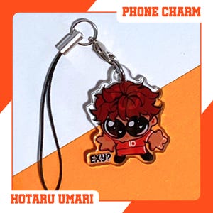 Alles für das Spiel Handyanhänger | Neil, Chibi Charakter Schlüsselanhänger