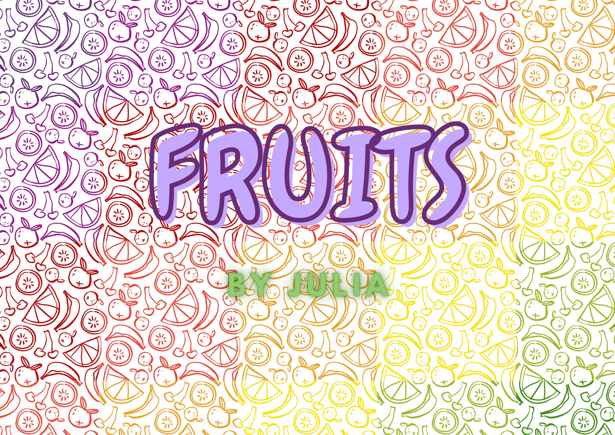 24 tarjetas de vocabulario de frutas imprimibles / 24 tarjetas - Etsy ...