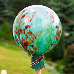 Garden ball turquoise