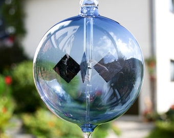 Lichtmühle Kugel Öse und Haken farbig