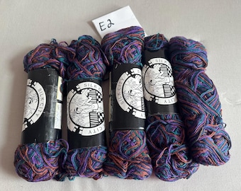 Vintage Silk City Garn Contessa 5er Set