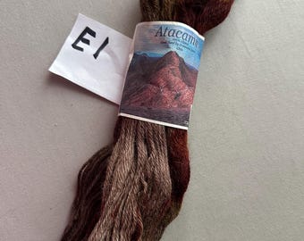 Atacama 100% Alpakagarn handgefärbt von Araucania Yama. Chiles