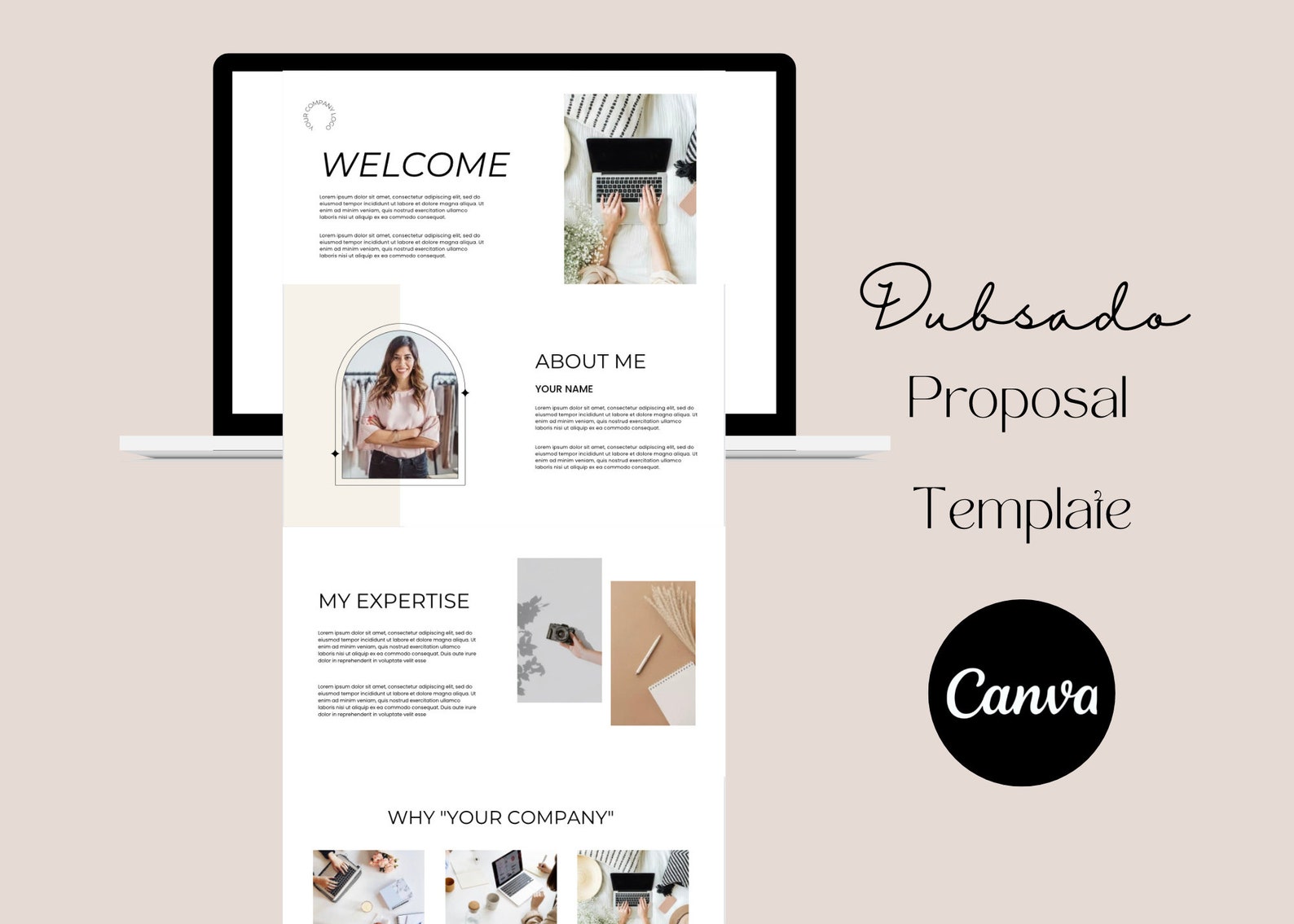 Dubsado Proposal Template Dubsado Proposal Canva Templates Etsy