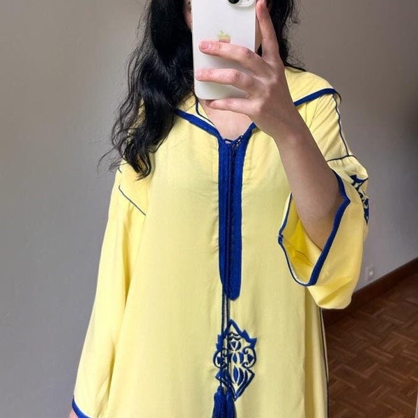 Jellaba Marocaine | Tenue traditionnelle Marocaine | Robe orientale | جلابة مغربية | Caftan | Tenue de l'Aïd 2023  | Djellaba