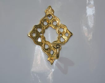 Vintage Brass Wall Hook for Home Decor | Decorative Metal Wall Hook | Handbag and Coat Hook Wall Hook