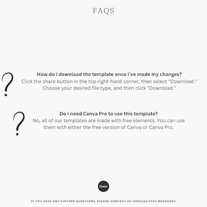 Canva Clipart Mockup Templates: Etsy Listing Images (Digital Download) image 10
