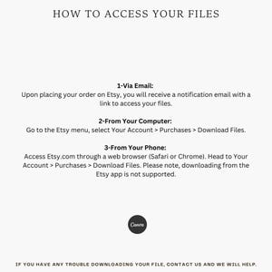 Canva Clipart Mockup Templates: Etsy Listing Images (Digital Download) image 9