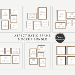 Canva Wall Art Mockups Drag and Drop, Picture Frame Mockups, Wall Frame Mockup, Wall art Mockup Canva Drag and Drop Frame Mockup Template