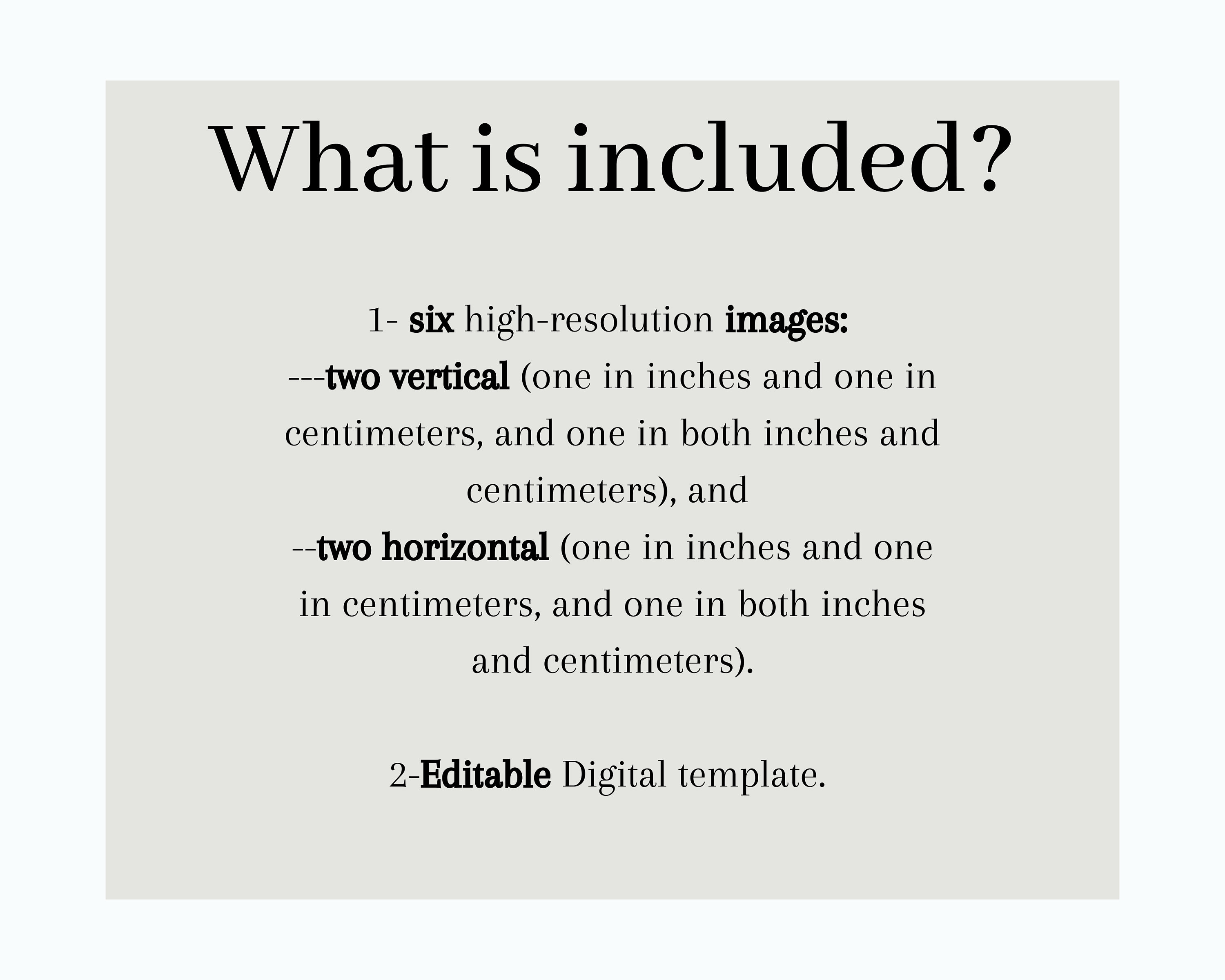 2 Sets Art Size Guide Art Print Size Guide Picture Frame Etsy