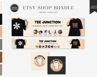 Etsy Shop Banner Template: Customizable Branding Kit (Digital Download)