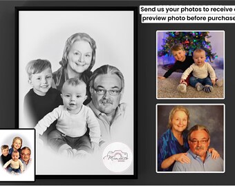 Photo edit merge | add deceased to photo | photo edit print | personalised photo edit | add person to photo | Mother’s Day | combine photos