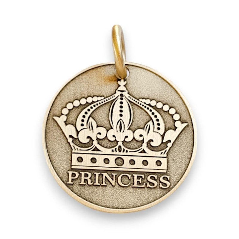 Princess Dog Tag - Etsy