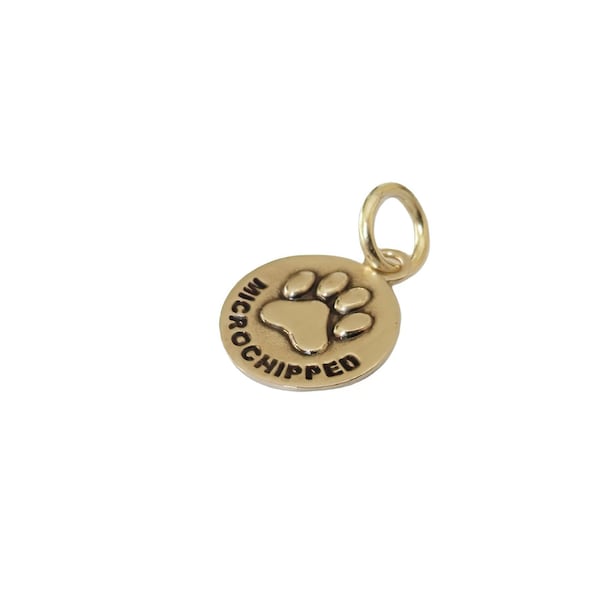 Microchipped Minimal Add-on Dog Tag ID