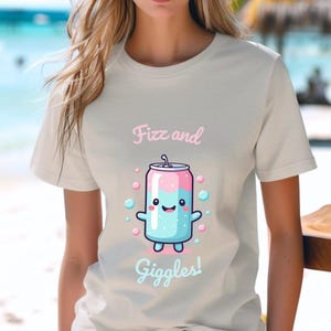 Soda Shirt, SodaPop Tshirt, Soft Drink Tee, Soda Mom Shirt, Cute Shirt, Gift for her, Soda lover shirt, Retro Shirt, Pastel Colors,
